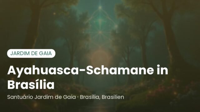 Thiago Lourenço: Ayahuasca-Schamane in Brasília, Brasilien