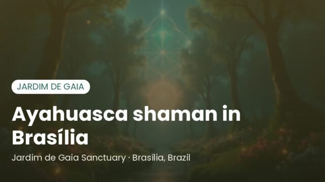 Thiago Lourenço: Ayahuasca Shaman in Brasília, Brazil (English Spoken)