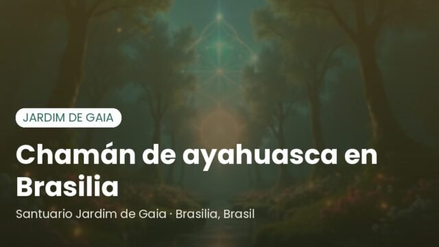 Thiago Lourenço: chamán de ayahuasca en Brasilia, Brasil (habla español)